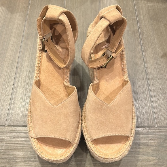 Soludos Women's Positano Suede Platform Wedges - Picture 9 of 12